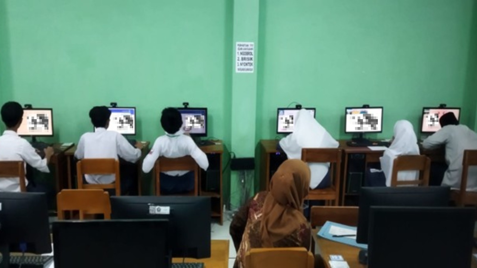 MTsN 9 Bantul Rampungkan Tahapan TKA Susulan Matematika dengan Tertib